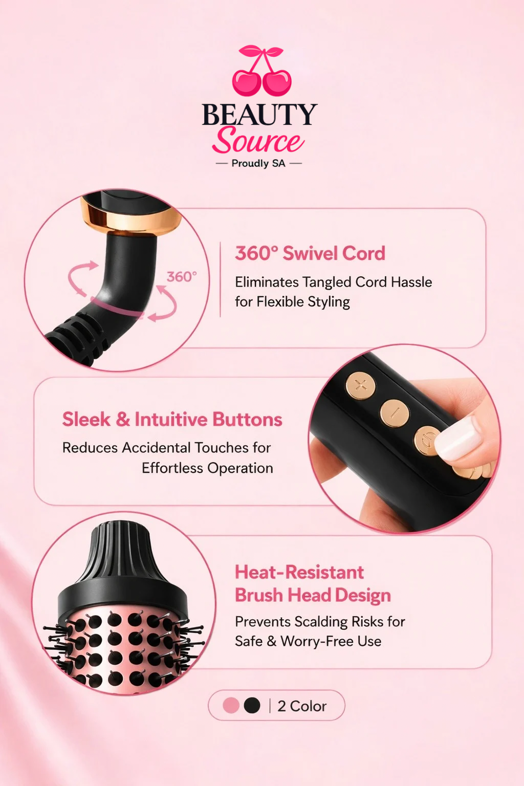 Beauty Source™ Heated Styling Brush